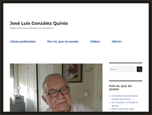 Tablet Screenshot of jlgonzalezquiros.es